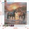 Horse Diamond Art Kits for Adults – 5D Full Drill Round Diamond Painting, Beginner-Friendly Animal Art, 11.8 x 11.8 Inch